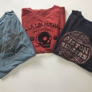 Lucky brand 3 shirt bundle xxl